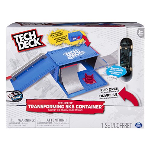 Product Cover TECH DECK - Transforming SK8 Container with Ramp Set and Skateboard