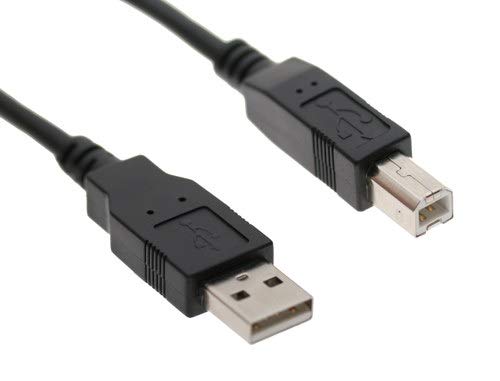 Product Cover USBGear 3ft. Black USB 2.0 Device Extension Cable A-Male to B-Male