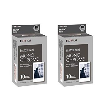 Product Cover Fujifilm Instax Mini Film Monochrome 2-Pack (20 B&W Exposures)