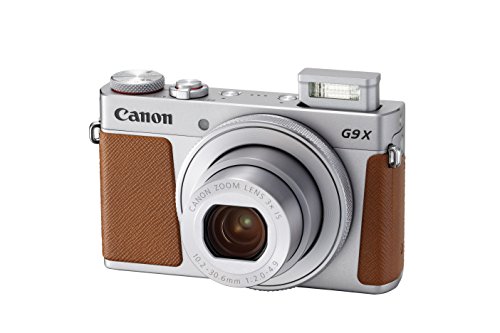 Product Cover Canon PowerShot G9 X Mark II Compact Digital Camera w/ 1 Inch Sensor and 3inch LCD - Wi-Fi, NFC, Bluetooth Enabled (Silver)