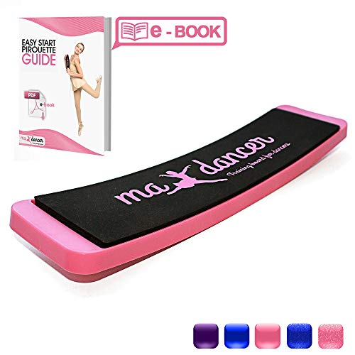 Product Cover Ballet Turning Board for Dance and Figure Skating (Pink Without a Carrying Bag and a Box)
