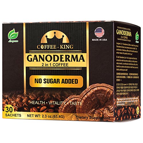 Product Cover Longreen Ganoderma Coffee - Reishi Mushroom Coffee. 2 in 1 sugar free - 30 sachets