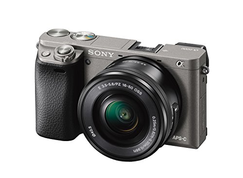 Product Cover Sony Alpha a6000 Mirrorless Digital Camera with 16-50mm Lens, Graphite (ILCE-6000L/H)
