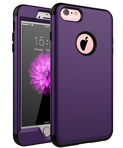 Product Cover SKYLMW iPhone 6 Plus Case,iPhone 6s Plus Case, Three Layer Heavy Duty High Impact Resistant Hybrid Protective Cover Case for iPhone 6 Plus/6s Plus (Only for 5.5