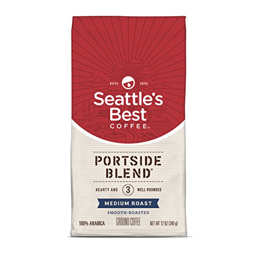 Product Cover Seattle's Best Coffee Portside Blend (Previously Signature Blend No. 3) Medium Roast Ground Coffee, 12 Ounce (Pack of 1)