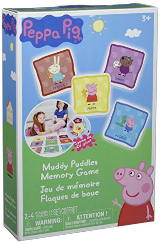 Product Cover Peppa Pig Muddy Puddles Memory Board Game