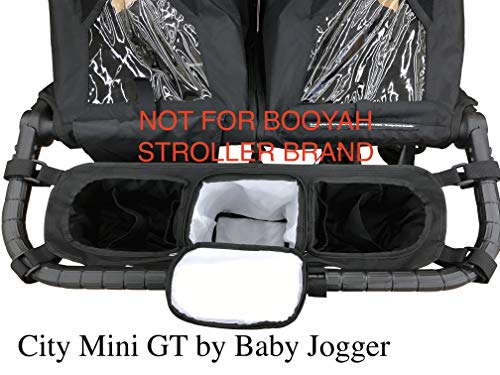 Product Cover Double Stroller Organizer for Bob Duallie and Baby Jogger City Mini GT