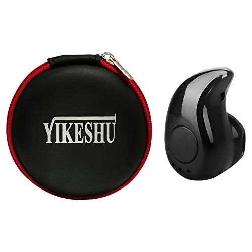 Product Cover Bluetooth Earbud, Yikeshu Single Mini S530+ Wireless Bluetooth Stereo Earbud Support Hands-Free Calling Especially (Black)