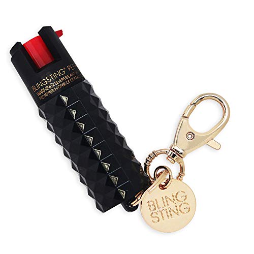 Product Cover BlingSting Pepper Spray Keychain for Women Professional Grade Maximum Strength OC Formula 1.4 Major Capsaicinoids 12 Ft Effective Range Accurate Stream Self-Defense Accessory Designed for Women