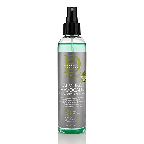 Product Cover Design Essentials Almond Avocado Curl Control Spray, 8 Oz