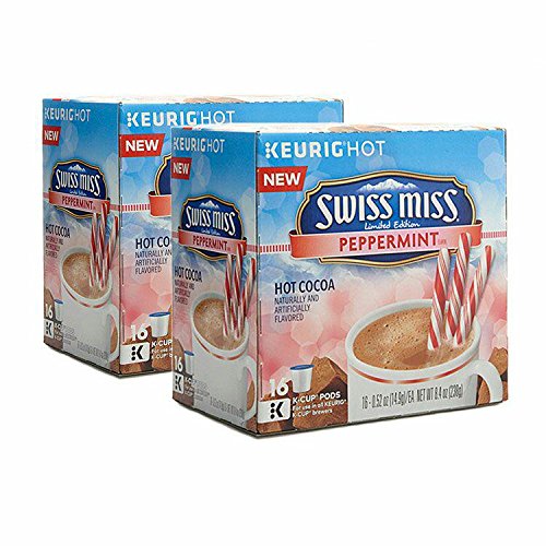 Product Cover Swiss Miss Peppermint Chocolate Hot Cocoa, Keurig K-Cups, 32 Count