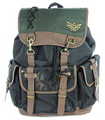 Product Cover Nintendo Zelda Link Ruck Sack W/Metal Badge and PU Video Game Accessory