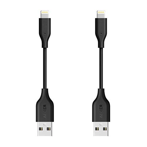 Product Cover [2 Pack] Anker Powerline Lightning Cable (4 inch) Apple MFi Certified - Lightning Cables for iPhone Xs/XS Max/XR/X / 8/8 Plus / 7/7 Plus, iPad Mini / 4/3 / 2, iPad Pro Air 2