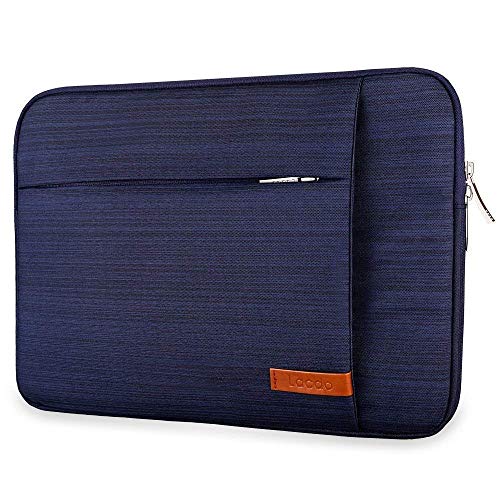 Product Cover Lacdo 15.6 Inch Laptop Sleeve Bag Compatible Acer Aspire/Predator, Toshiba, Inspiron, ASUS P-Series, HP Pavilion, Lenovo, MSI GL62M, Chromebook Notebook Carrying Case, Water Resistant, Blue
