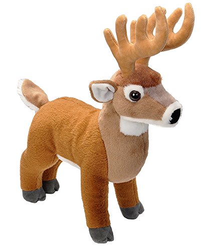 Product Cover Wild Republic White Tail Buck Plush, Stuffed Animal, Plush Toy, Gifts for Kids, Cuddlekins 12