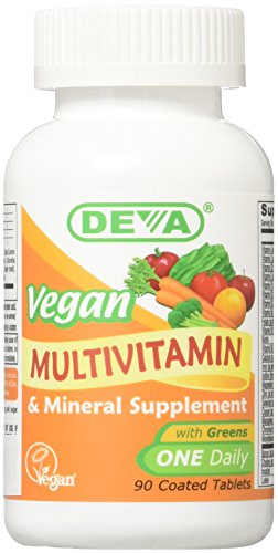 Product Cover Deva Nutrition Vegan Vitamins Daily Multivitamin & Mineral Tablets (Pack of 2)