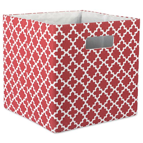 Product Cover DII Hard Sided Collapsible Fabric Storage Container for Nursery, Offices, & Home Organization, (13x13x13