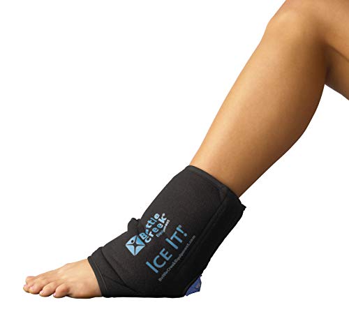 Product Cover Cold & Hot Therapy System Ice Pack Wrap for Ankle, Elbow and Foot - Ice It!® MaxCOMFORTTM (Ankle/Elbow/Foot Design; 10 ½