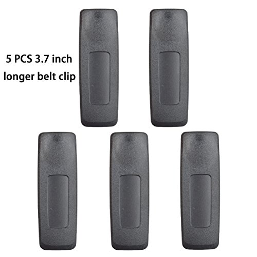Product Cover Guanshan 5X 3.7 Inch Replacement Belt Clip for Motorola XPR7580 XPR7550 XPR7380 XPR6550 XPR6350 XPR6500 XPR6580 XPR6380 Radio