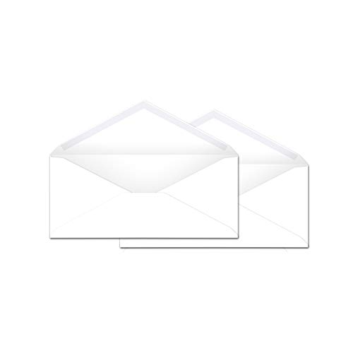 Product Cover AmazonBasics #10 Business Envelopes with Gummed Seal, White, 500-Pack - AMZP4