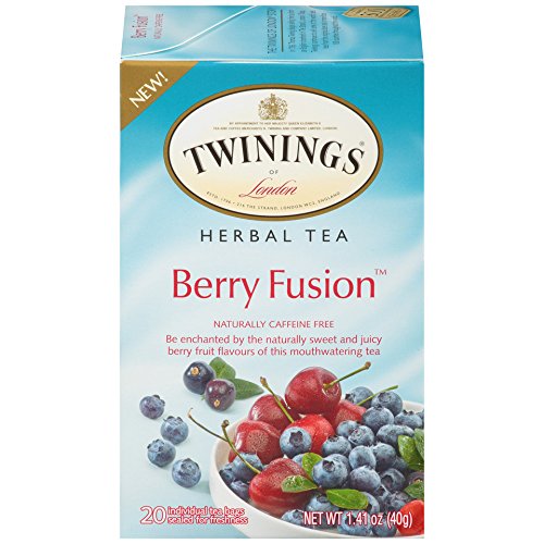 Product Cover Twinings of London Berry Fusion Herbal Tea, 20 Count (Pack of 6)