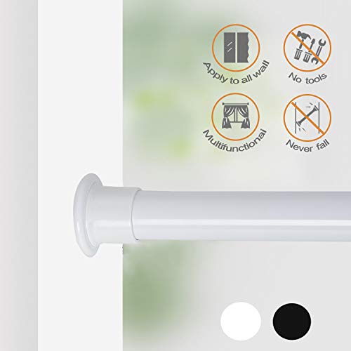 Product Cover ALLZONE Tension Shower Window Curtain Rod,42-81 Inches, Never Collapse,No Drilling, NEVERRUST