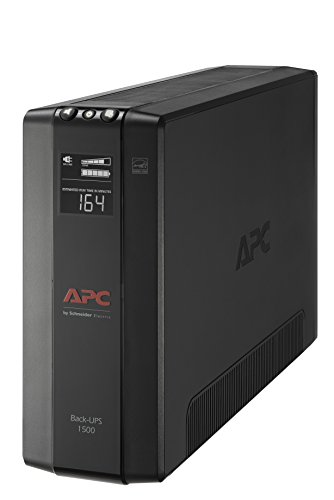 Product Cover APC UPS, 1500VA UPS Battery Backup & Surge Protector with AVR, Back-UPS Pro Uninterruptible Power Supply (BX1500M)