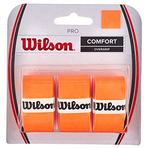 Product Cover Wilson Pro Overgrip Comfort - 3 Pack - Burn Orange