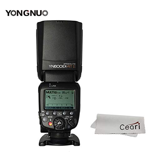 Product Cover YONGNUO YN600EX-RT II 2.4G Wireless 1/8000s HSS GN60 5600K Master TTL Flash Speedlite for Canon Camera