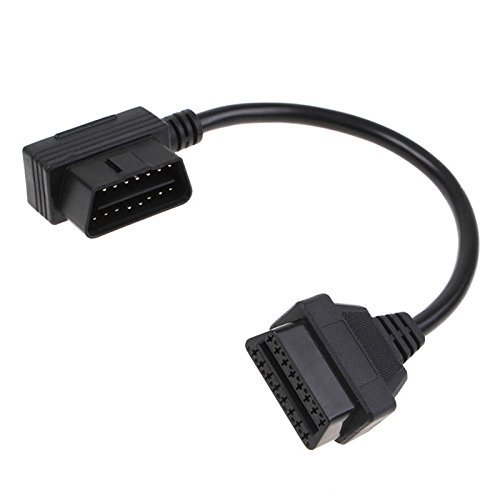 Product Cover Docooler OBD-ii Obd2 16pin Male to Female Extension Cable Diagnostic Extender 30CM (30CM)