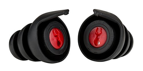 Product Cover Safariland in-Ear Impulse Hearing Protection, Black/Red, Medium/Large