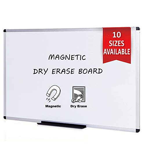 Product Cover VIZ-PRO Magnetic Dry Erase Board, 72 X 48 Inches, Silver Aluminium Frame