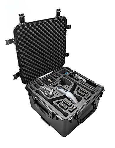 Product Cover CasePro CP-DJI-Inspire-2 Wheeled Hard Case Landing Mode, Black
