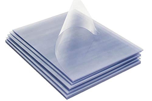 Product Cover TruBind - PVC Clear Binding Covers PVC Binding Covers - Variety of Sizes and Thickness - Binding Covers for Business Reports and Proposals - 100 Individual Sheets - 3.5 Pounds