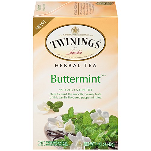 Product Cover Twinings of London Buttermint Herbal Tea, 20 Count Bagged Tea (6 Pack)