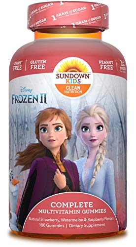 Product Cover Sundown Kids Disney Frozen 2 Complete Multivitamin, 180 Count (Packaging May Vary)