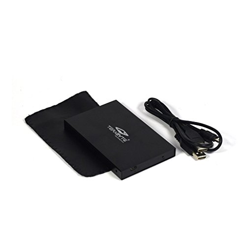 Product Cover Terabyte Black External Hard Disk Sata Case Fits All The 2.5 Inch Sata Hard Drive Disk. (Black)