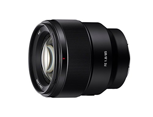 Product Cover Sony SEL85F18 85mm F/1.8-22 Medium-Telephoto Fixed Prime Camera Lens, Black