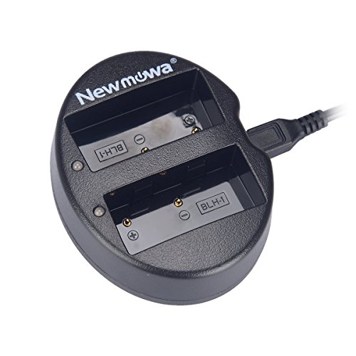 Product Cover Newmowa Dual USB Charger for Olympus BLH-1 and Olympus OM-D EM1 Mark II, OM-D E-M1X Camera