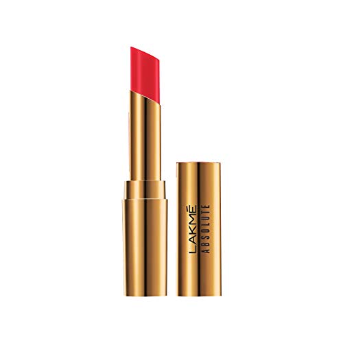 Product Cover Lakme Absolute Argan Oil Lip Color, Drenched Red, 3.4g