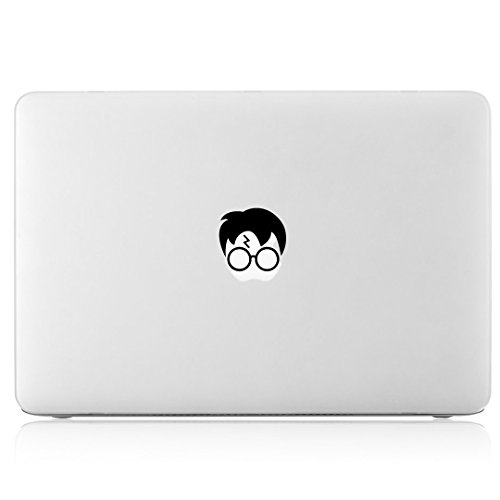 Product Cover Harry Potter Glasses w/ Scar Hair - Apple Macbook Laptop Vinyl Sticker Decal