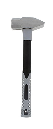 Product Cover ABN Cross Pein Hammer 3 Pounds - Shock-Absorbing Fiberglass Handle with Textured Cushion Grip for Heavy-Duty Jobs