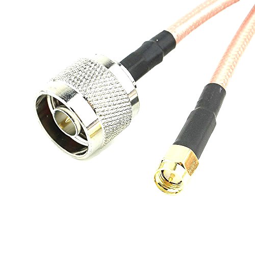 Product Cover OdiySurveil(TM 1M RF Type-N Male to SMA Male WLAN Antenna Extension Coaxial Cable,39'',RG316