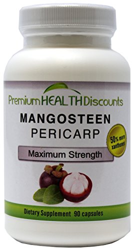 Product Cover Mangosteen, 1500mg per Serving of Mangosteen Pericarp, 90 Capsules per Bottle by Premium Health Discounts