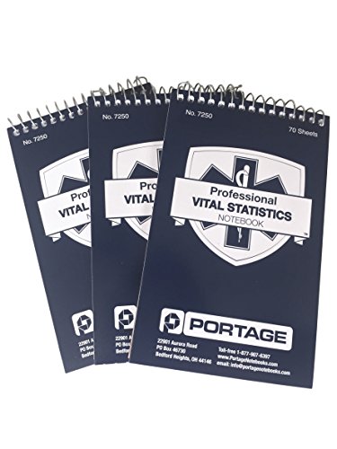 Product Cover Portage EMT/First Responders Vital Statistics Notebook POCKET SIZED 6