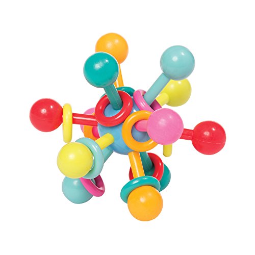 Product Cover Manhattan Toy Atom Rattle & Teether Grasping Activity Baby Toy