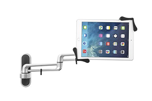 Product Cover Tablet Mount, CTA Digital Articulating Wall Mount for 7-13 Inch Tablets, Including iPad 10.2-Inch (7th Gen.), iPad Air 3, iPad Mini 5 & More