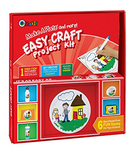 Product Cover Makit Products Make a Plate and More - Easy Craft Project Kit
