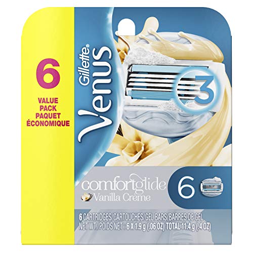 Product Cover Gillette Venus ComfortGlide Vanilla Crème Women's Razor Blade Refills - 6 Refills