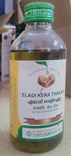 Product Cover Ayurvedic Eladi Kera Thailam - Vaidyaratnam Oushadhasala 200ml